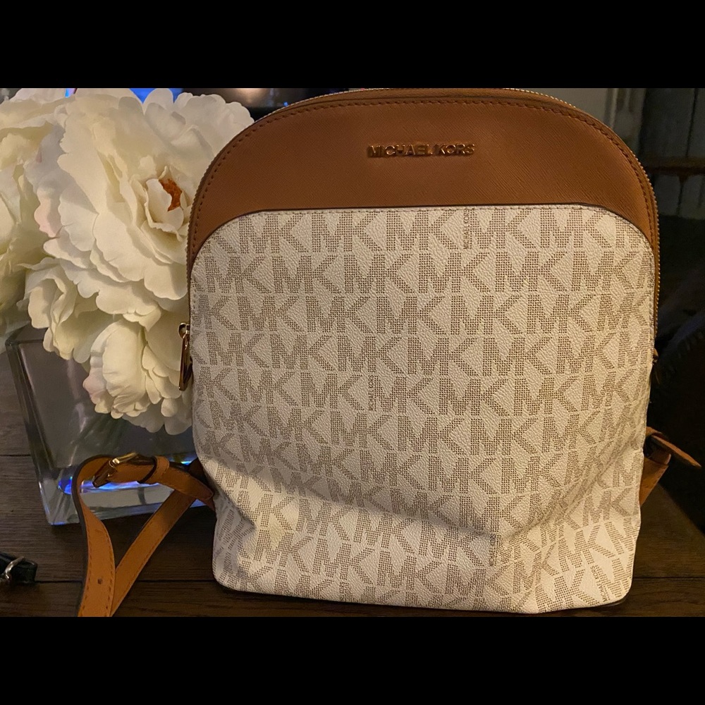 Michael Kors logo backpack